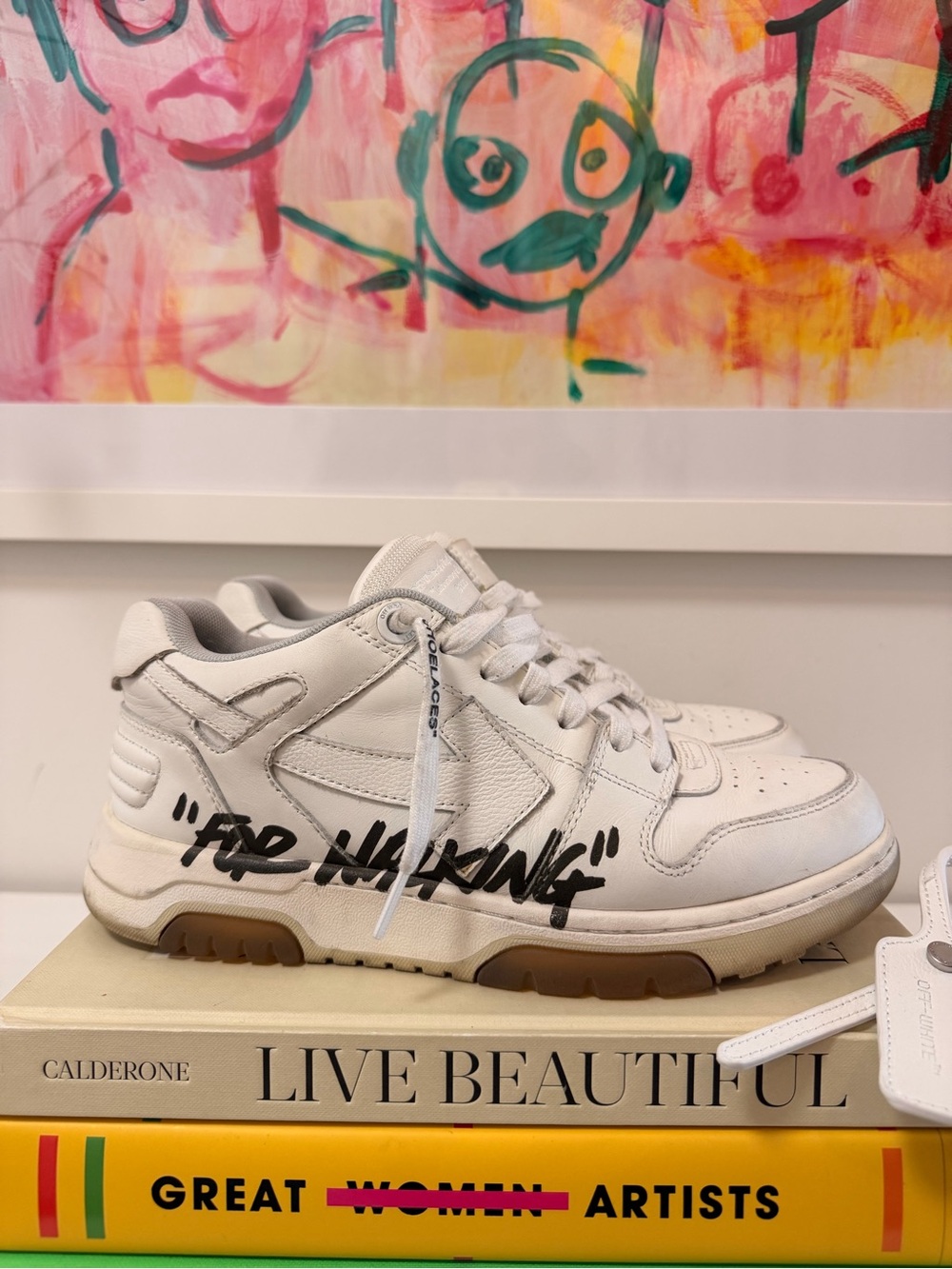 Off-White “For Walking” Low Top Sneaker